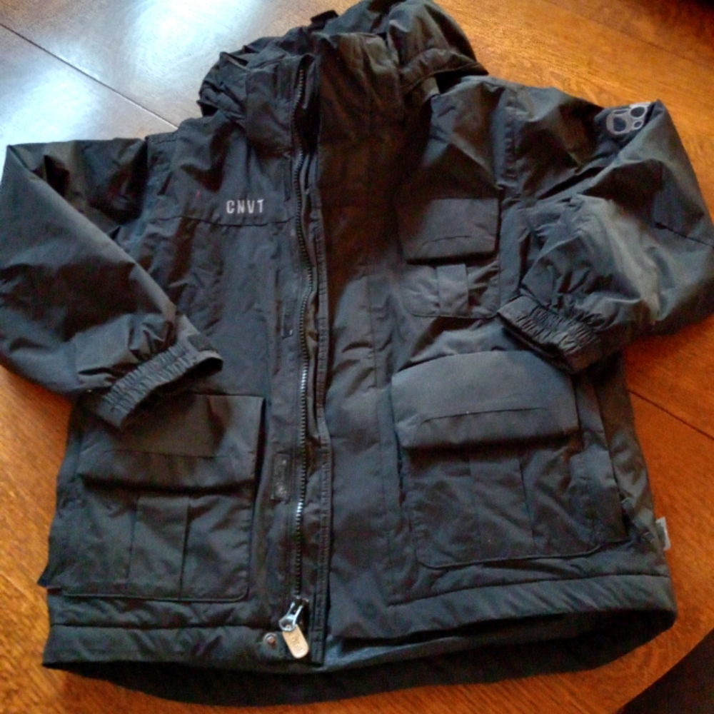 Youth size SMALL Columbia jacket , black in Great shape